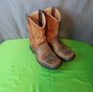 Ariat Kids Workhog Square Toe Boots